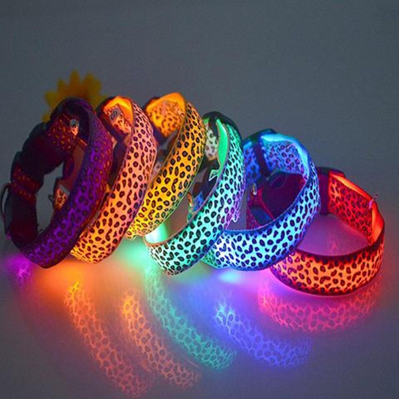 LED Adjustable Safety Dog Collar
