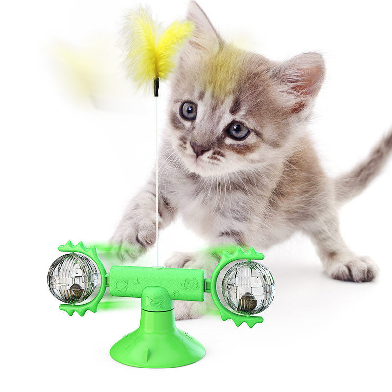Cat Windmill Toy