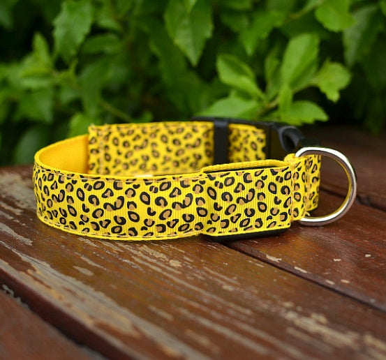 LED Adjustable Safety Dog Collar