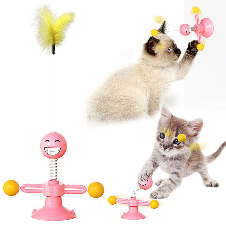 Cat Windmill Toy