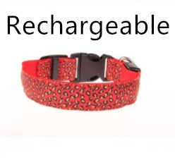 LED Adjustable Safety Dog Collar