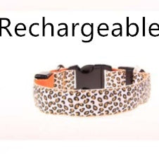 LED Adjustable Safety Dog Collar