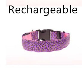 LED Adjustable Safety Dog Collar