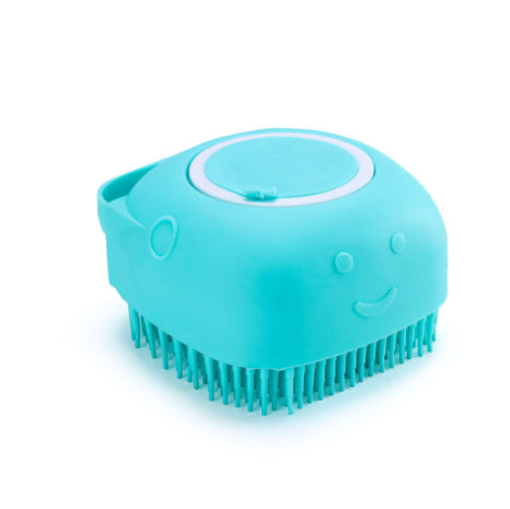Silicone Dog Bath Massage Gloves Brush