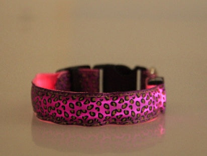 LED Adjustable Safety Dog Collar