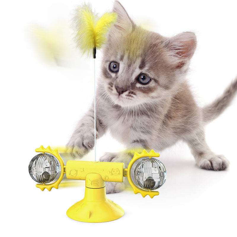 Cat Windmill Toy
