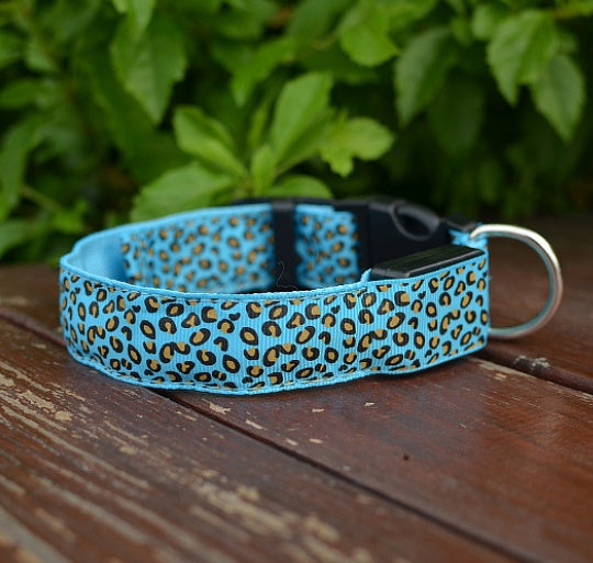 LED Adjustable Safety Dog Collar