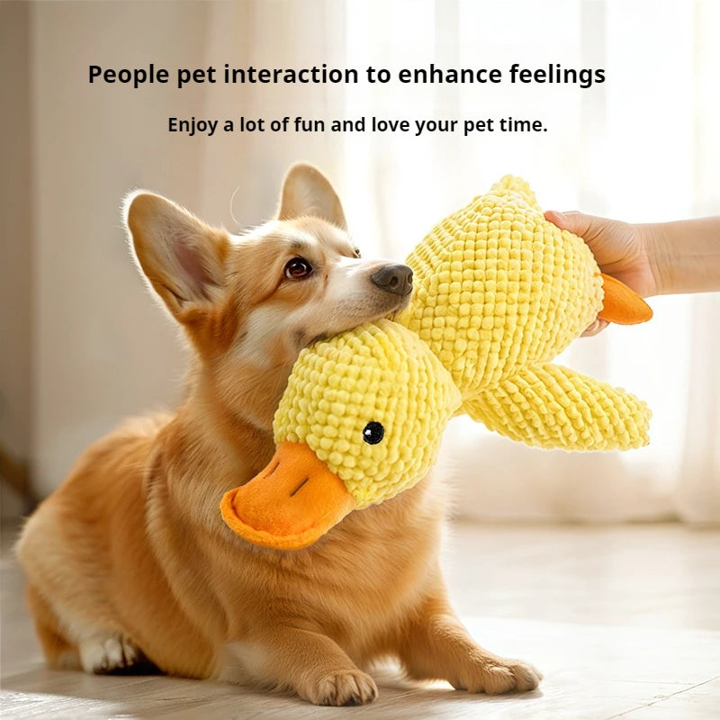 Pet Plush Toy Dog Calming Duck