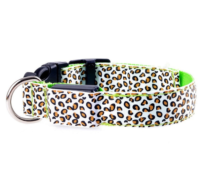 LED Adjustable Safety Dog Collar