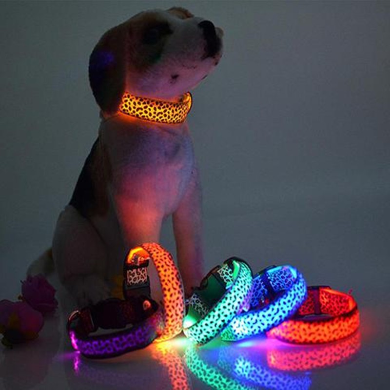 LED Adjustable Safety Dog Collar