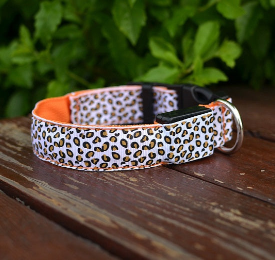 LED Adjustable Safety Dog Collar