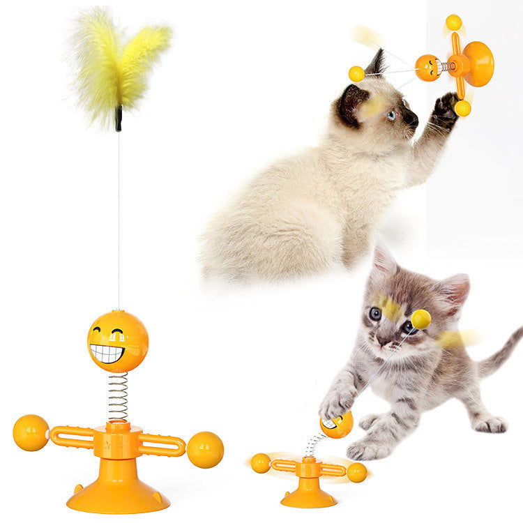 Cat Windmill Toy