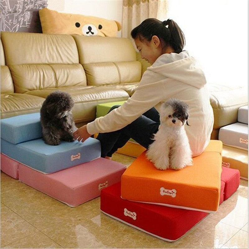 Cozy Climb: Easy Steps for Your Furry Friend