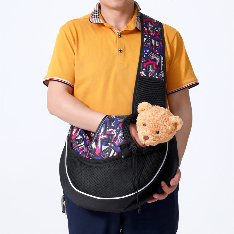Cozy Crossbody Pet Carrier Bag