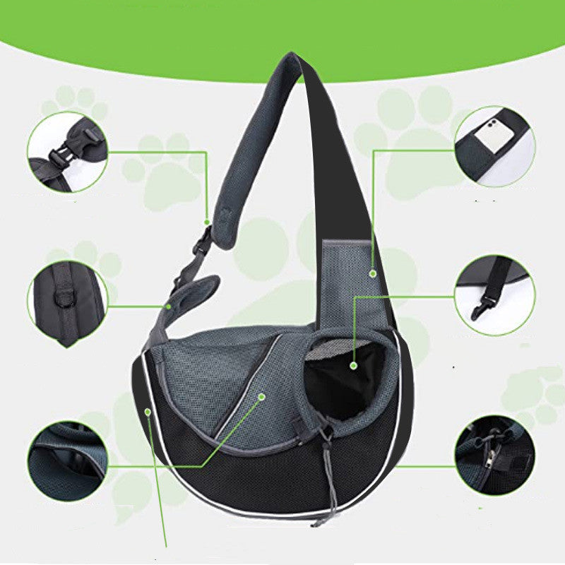Cozy Crossbody Pet Carrier Bag