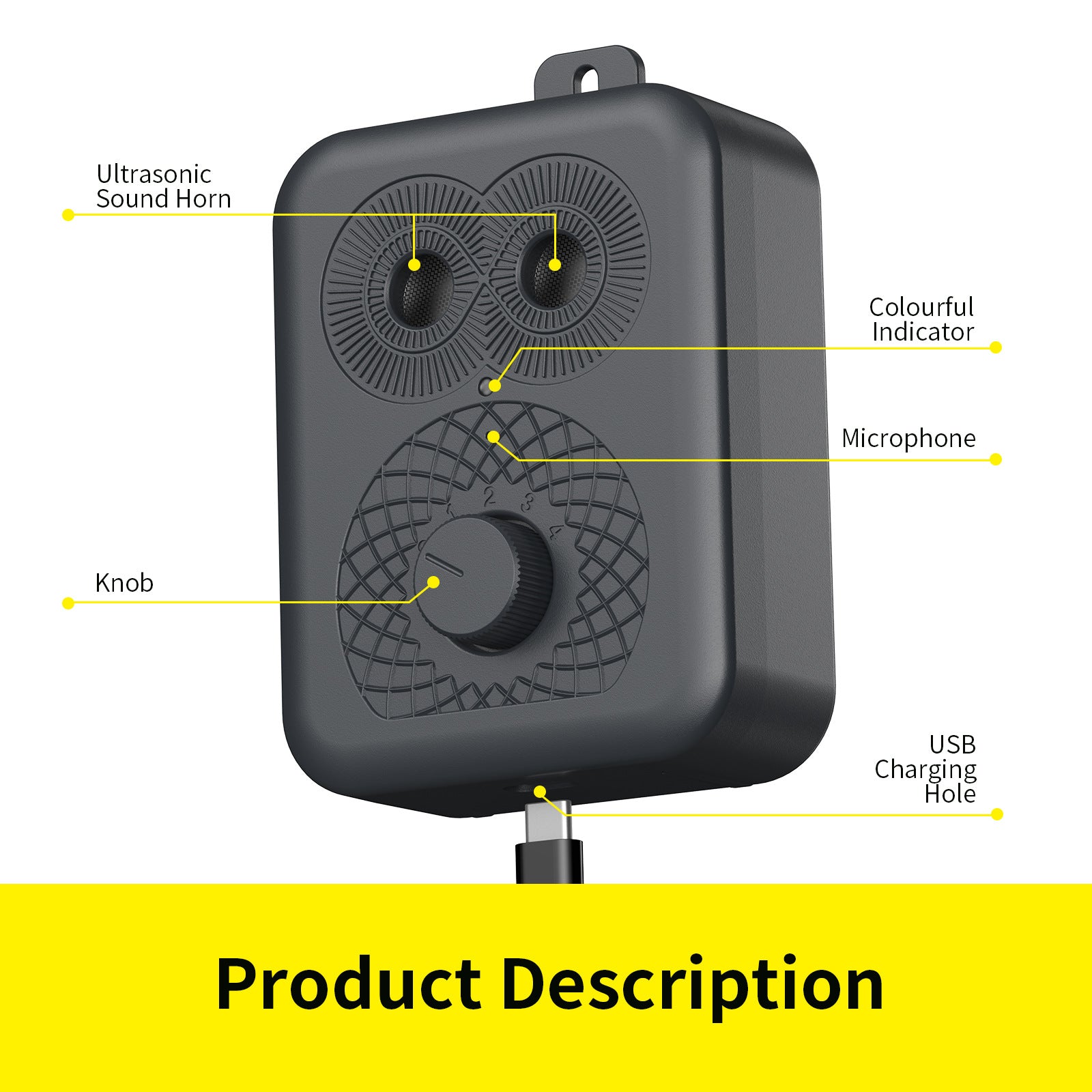 Automatic Anti-dog Barking Rechargeable Device