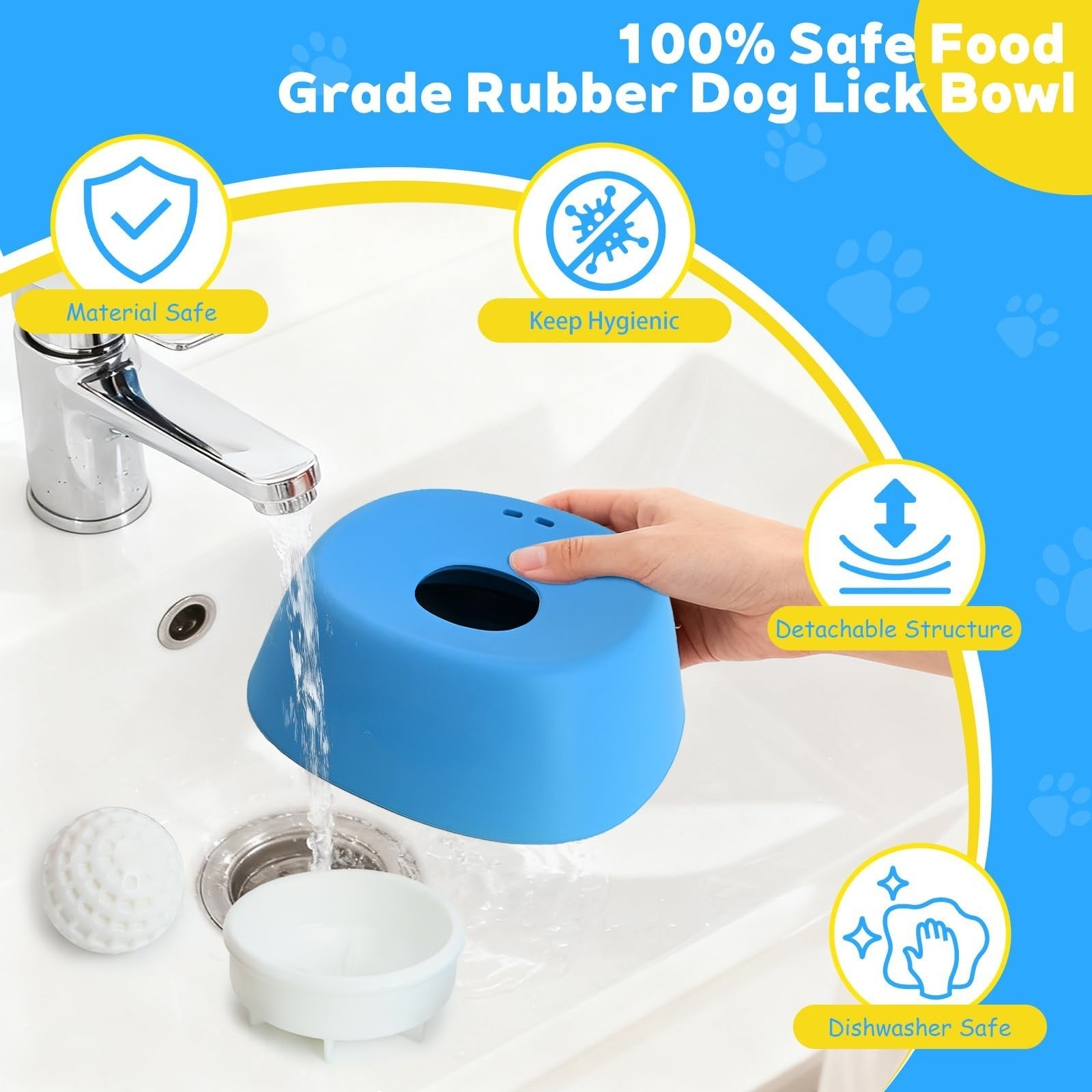 Pet Calming Slow Feeder for Anxious Pets