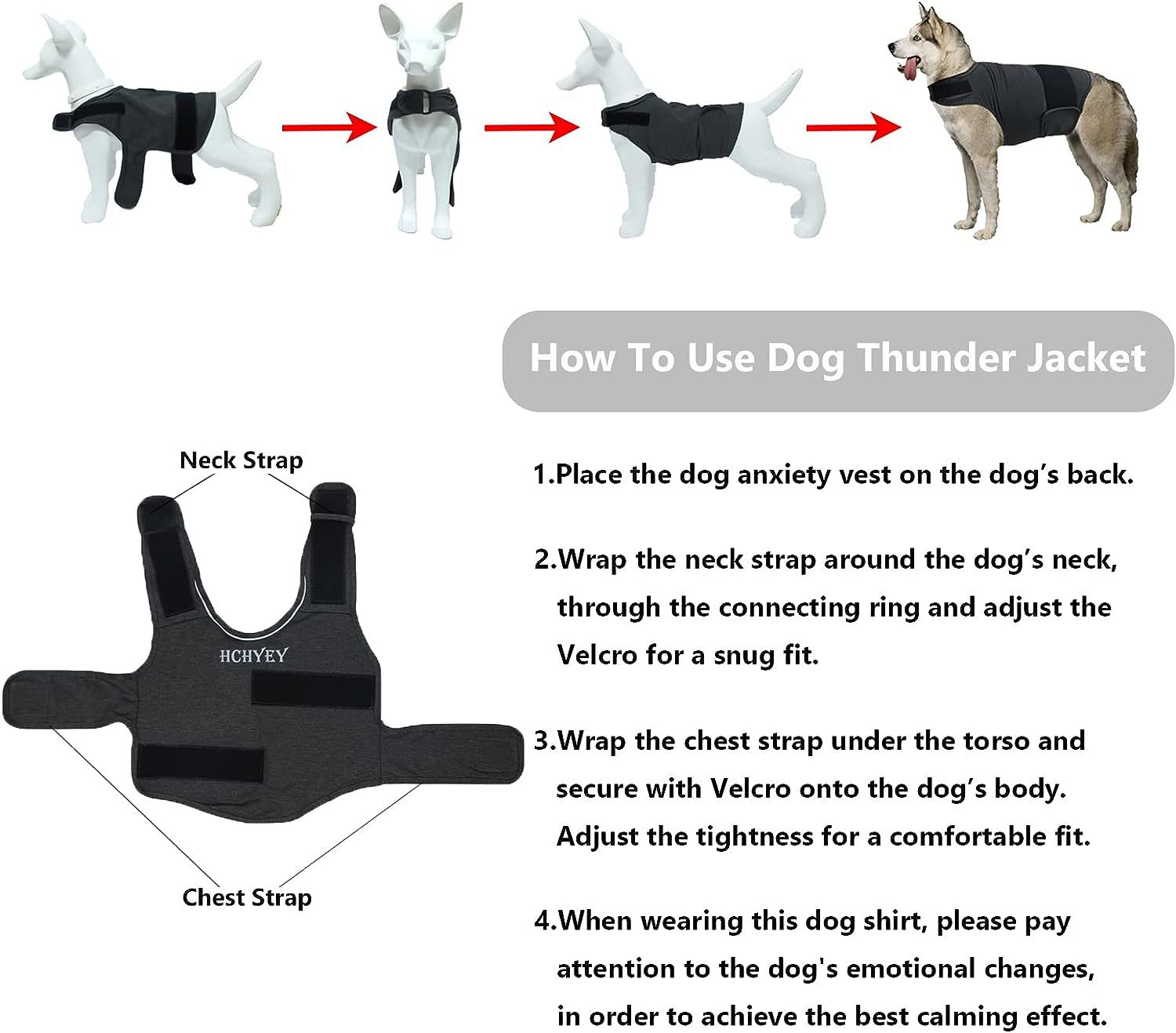 Classic Pet Calming Vest for Everyday Anxiety Relief