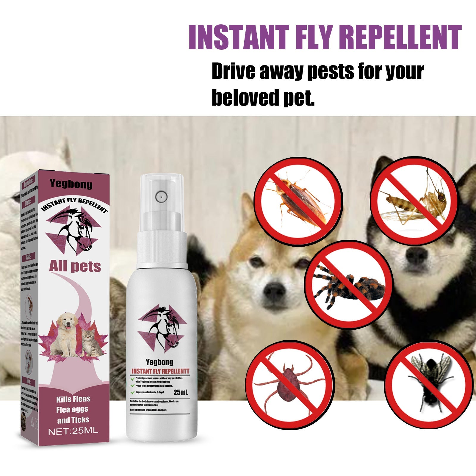 PawShield Active Insect Relief Spray