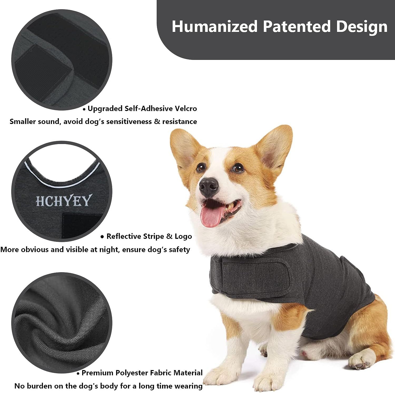 Classic Pet Calming Vest for Everyday Anxiety Relief