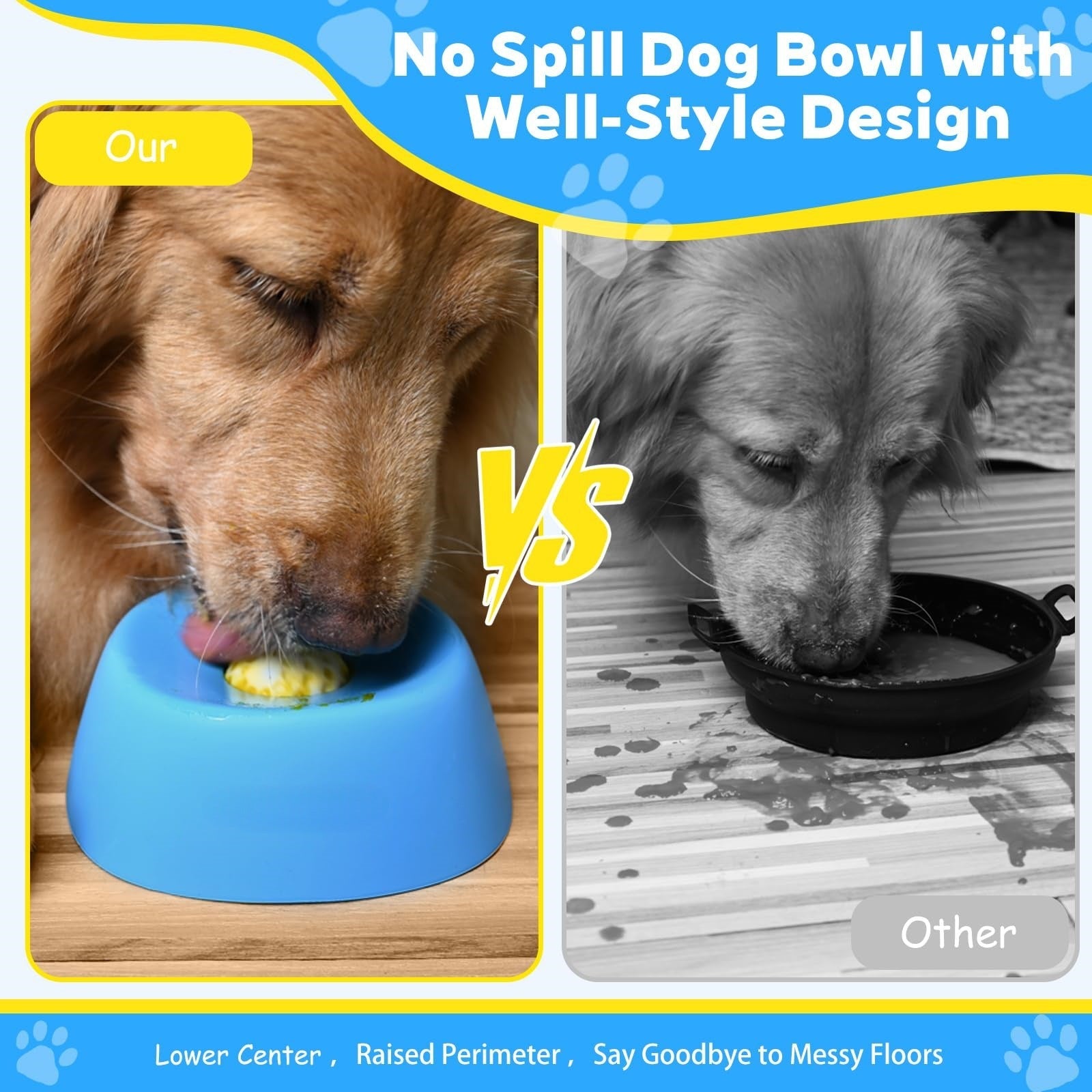 Pet Calming Slow Feeder for Anxious Pets