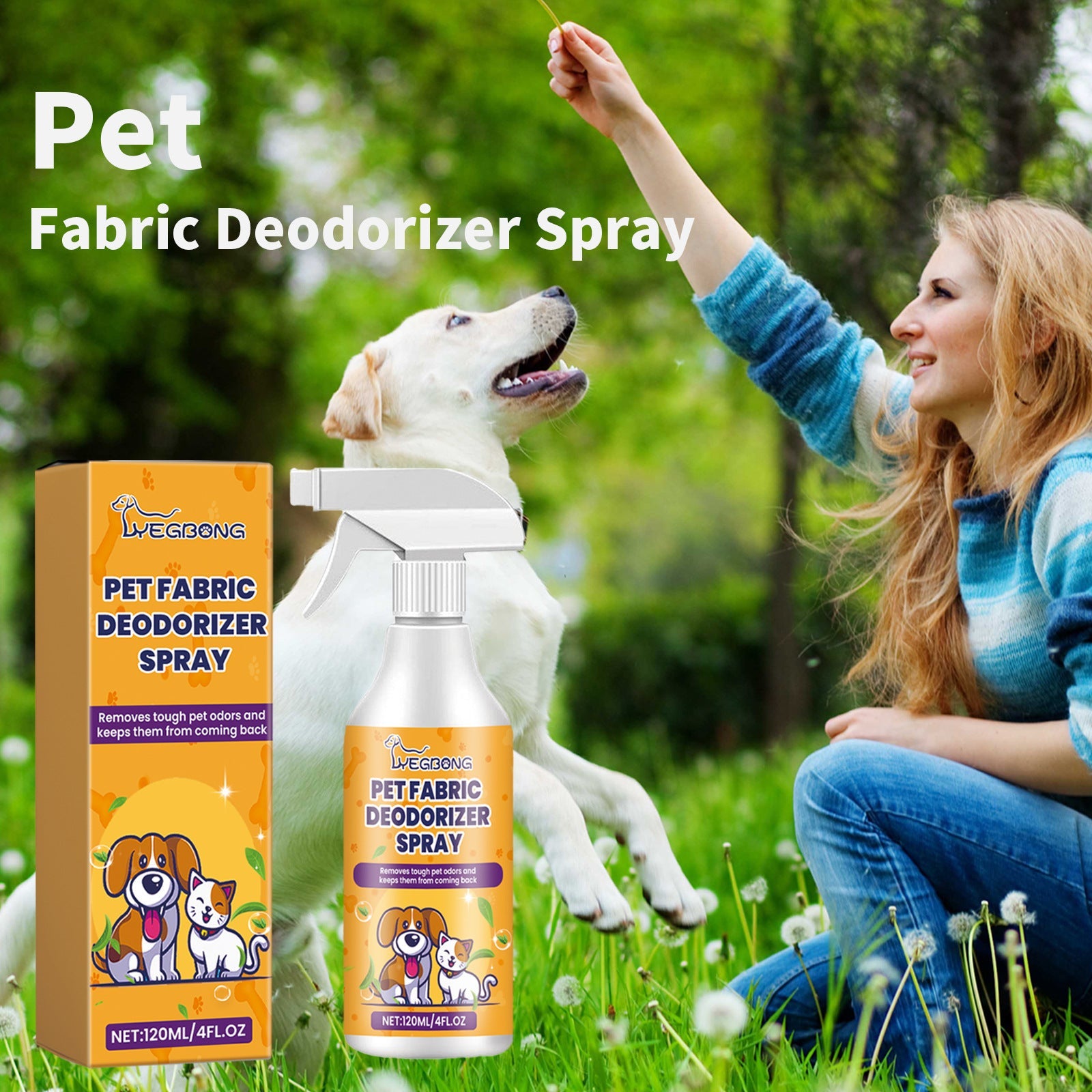 FreshPaws Pet Deodorant Spray