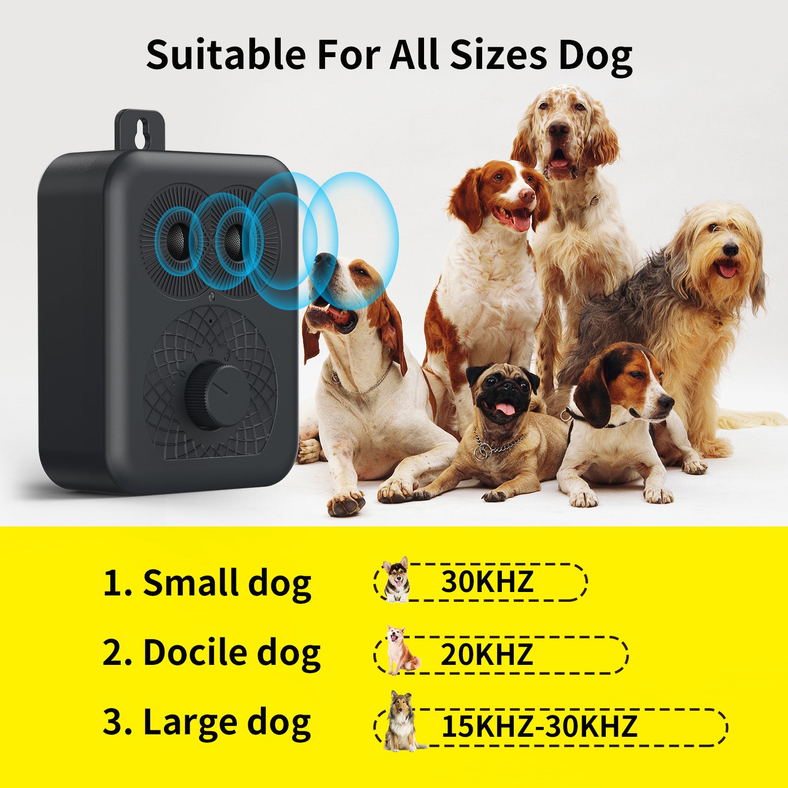 Automatic Anti-dog Barking Rechargeable Device